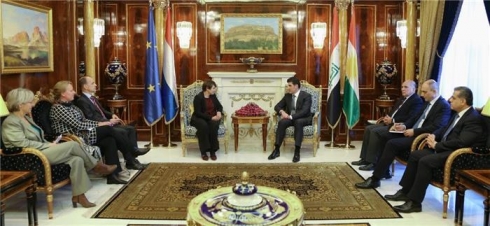 Holenda rola Pêşmerge giring dinirxîne