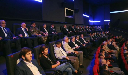 Bi amadebûna Nêçîrvan Barzanî filmê Pêşmerge li Hewlêrê hat nîşan dan