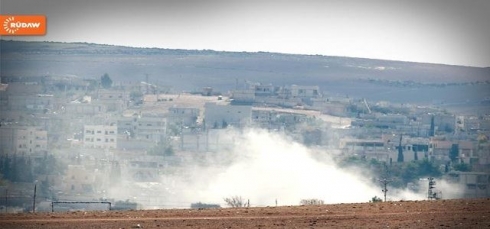 Şerekî giran li navenda bajarê Kobanî diqewime