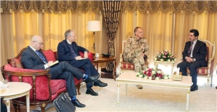 Hevdîtina şandeke wezaretên derve û bergirî yên Almanya ligel Mesrûr Barzanî 