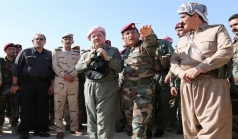 Barzanî çend fermandeyên leşkerî ceza dike