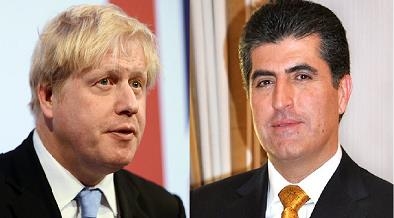 Wezîrê Derve yê Brîtaniyayê Cejna Newrozê ji Serokwezîrê Herêma Kurdistanê pîroz dike