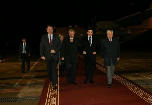 Wezîrên derve yên Luksemburg, Belçîka û Holendayê gihiştin Hewlêrê