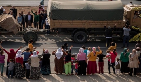 Helwêsta Sûriyê li ser çûna Pêşmergeyan bo Kobanê