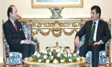 Serokwezîrê Kurdistanê digeê şandeya wezareta derveya Fransayê civiya