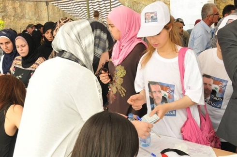 Hilbijartinên serokatiya Sûriyê li 39 welatan birêve çûn