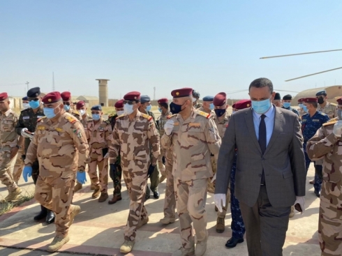 Sererkanê artêşa Iraqê serdana Kerkûkê kir