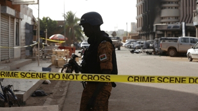 Burkina Faso starts three days of national mourning after deadly hotel attack