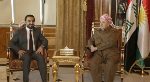 Serok Barzanî pêşwaziya Serokê Encûmena Nûnerên Iraqê kir