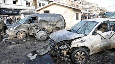 ISIL claims responsiblity for twin bomb attacks in Homs – dozens dead
