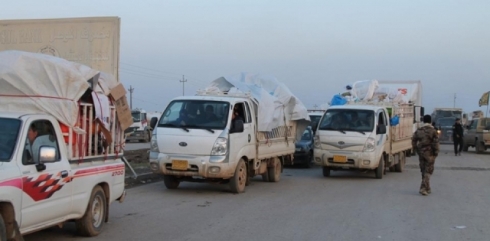 Hejmarek koçberên Tilkêfê vegeriyan ser malên xwe