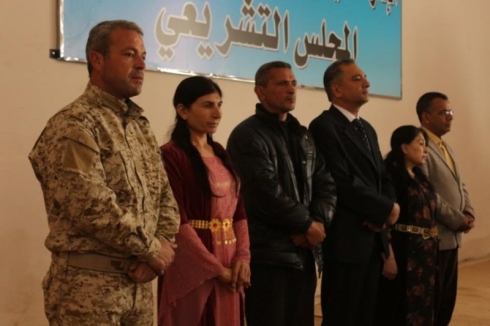 Li bajarê Minbicê PYD kantonek damezrand