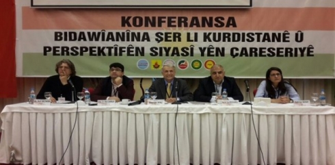 Konferansa bi dawîkirina şer û perspektîfên çareseriya siyasî destpêkir