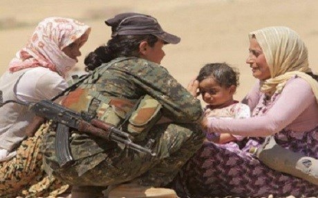 Jinên kurd bûn “Jina Sala 2014”