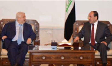 Serdana Wezîrê Derveyê Surîyê bo Iraqê û Dîdar Ligel Nûrî Malikî