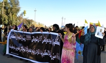 Li Hewlêrê daxwaza azadkirina Ocalan hat kirin