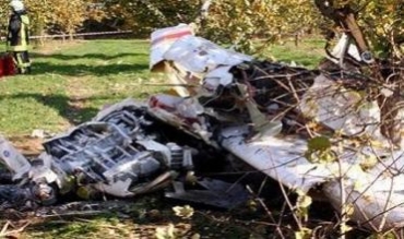 Li Mêrsînê balafirek ket: 1 mirî 1 birîndar