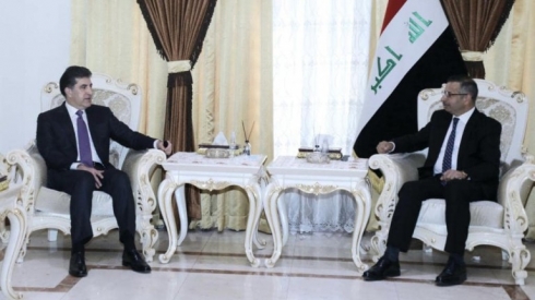 Nêçîrvan Barzanî li gel Selîm Cibûrî civiya