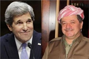 Serokê Herêmê û Wezîrê Derveyê Amerîka Bi Hev Re Civiyan