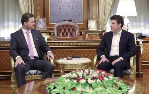 Serokwezîr û balyozê Komara Çekê rewşa Îraq û Kurdistanê gotûbêj dikin