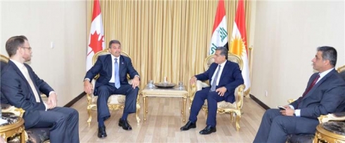 Kanada alîkariya herêma Kurdistanê dike