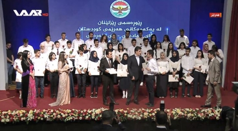 Nêçîrvan Barzanî yekemên Herêmê xelat kirin