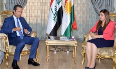 Balyozê Portugalê: Portugal konsûlxaneyê li Hewlêrê vedike