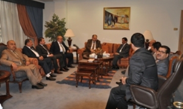 Serokê Parliyamenta Urdunê Pêşwazîya Wezîrê Tendirustîya herêma Kurdistanê Kir