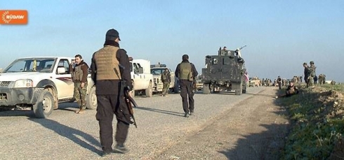 Hêzên Pêşmerge li devera Şingalê hîna pêşve diçin