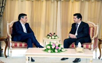 Mesrûr Barzanî û Serokwezîrê berê yê Franseyê civiyan