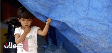 Syrian refugees suffer tough conditions at Jordan refugee camp