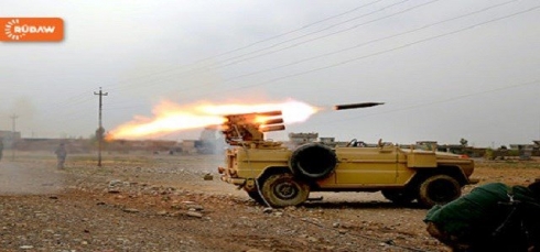 Balafir û Pêşmerge li Başîkê bi giranî li DAIŞê dan