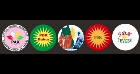 Pênc partiyên Bakurê Kurdistanê: Em ji êrîş û dagirkerîya dewleta Tirk ra dibêjin na