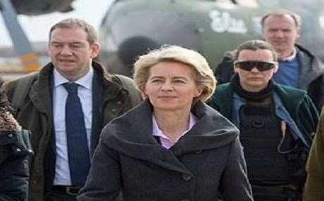 Wezîra Almanyayê serdana kampa pêşmerge kir