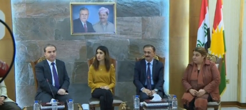 Li Parlamentoya Kurdistanê pêşwaziya Nadya Murad hat kirin