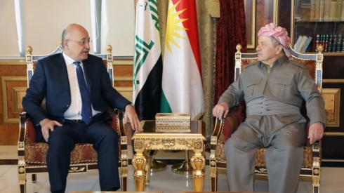 Serokkomarê Îraqê serdana Serok Barzanî kir