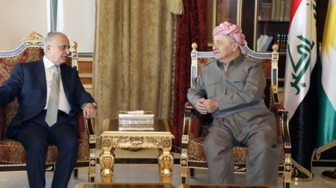 Serok Barzanî û wezîrê derve yê Îraqê civiyan