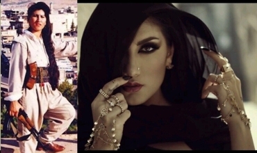 Helly Luv wêneyê dayika xwe ya Pêşmerge belav kir