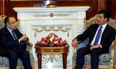 Li Hewlêrê serokwezîrê Kurdistanê û wezîrê aborî û bazirganiyê Libnanê civiyan