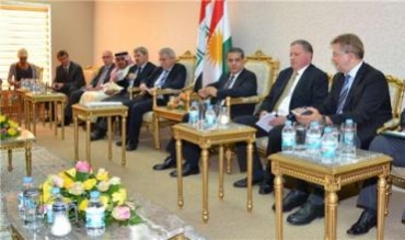 Berprsê fermangeha peywendîyên derve bi dîplomatkarên biyanî yên li Kurdistanê re civîya