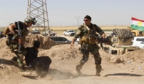 Hêzên Pêşmerge çekdarên DAİŞ’ê ji 4 gundan derxistin