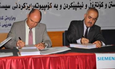 Wezareta elektirîkê kontraktek bi 70 milyonan digel Siemens îmza kir