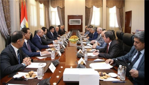 Şandeka Bilinda Hikûmeta Îraqê tevî Hikûmeta Herêma Kurdistanê civiya