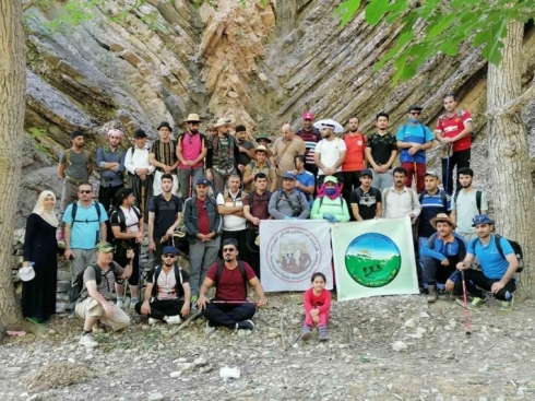 Du komên çiyavaniyê bi hev re çûn ser çiyayê Şinroy yê Helebcê