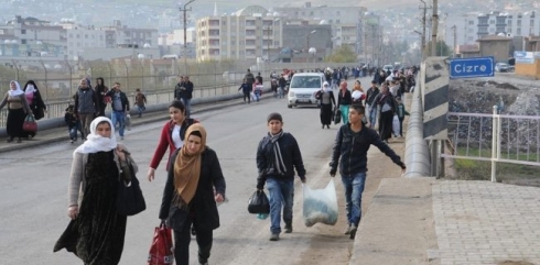 Li Bakûrê Kurdistanê 200 hezar kes koçber bûn