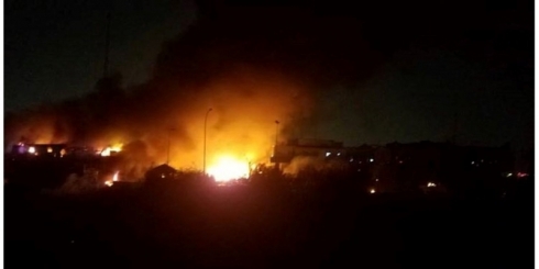 Li Besrayê alozî didome – Avahiya partiya Nûrî Malikî hat şewitandin!