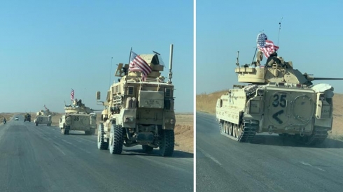 Bo yekem car.. tankên Ebramzên Emerîkayayî diçin Tel Temir