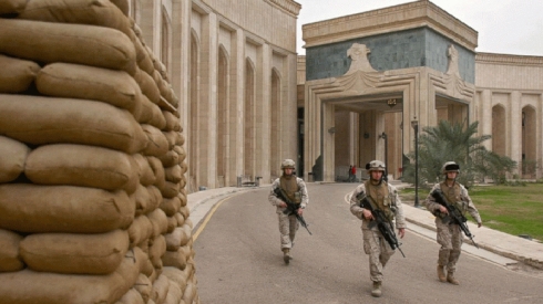 Hêzên leşkerî çûn derdora Balyozxaneya Amerîkî li Bexdayê