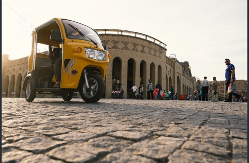 Yekemîn taksiya Tuk Tuk li Hewlêrê