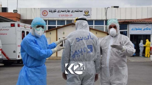 Nûtirîn amarên vîrusa Korona li Herêma Kurdistanê